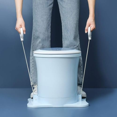 Manual Portable Mini Dryer Machine Mini Spin Dryer Manual Tumble Dehydrator Dryer Non-electric Travel Laundry Spin Dryer For Camping Apartments Dorms Rv Business Trip, Blue