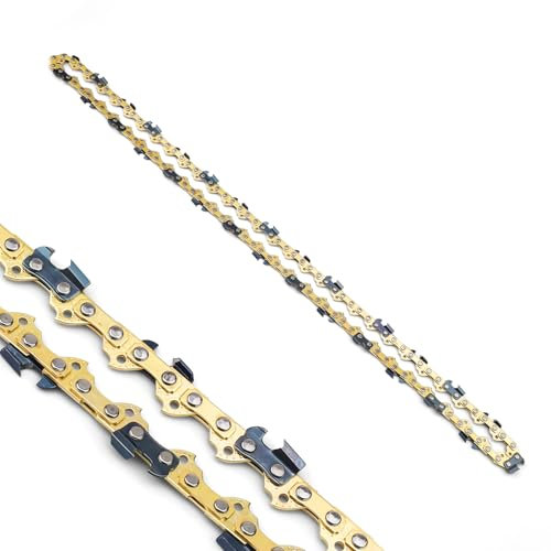 HASLED Catena per Motosega 16 (48cm) - Passo 8/11 - 59 Maglie - Spessore 1.1mm - Compatibile con Barre Guida 16 - Ridotto Rinculo