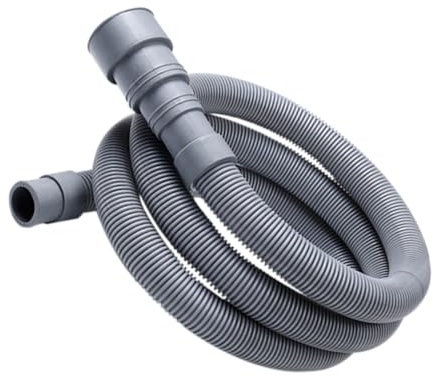 Yardenfun Tuyau Évacuation Pour Machine à Laver Mètres Rallonge Flexible Eva Et Pe Installation Facile Et Compatible Lave-linge Standard Tube Pour Espaces Exigus