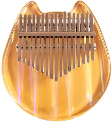 Kalimba Daumenklavier 17 Noten Fingerklavier Anfänger(Cat)