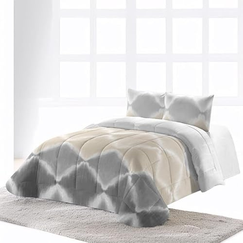 Rufino Díaz Edredón Invierno Wild Estampado 350g + Funda Cojín (Beige - 150 cm) - Otoño/Invierno - Suave y cálido para tu Descanso