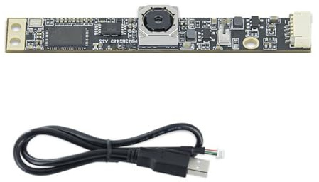 TingHaoO 13 MP 4K USB-Kamera-Modul, Autofokus, verzerrungsfreies Objektiv mit Mikrofon für Fenstersysteme, Weitwinkel, Webcam