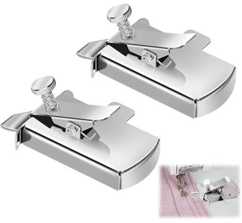 LQUYTA 2 Pezzi Guida Magnetica per Macchina da Cucire Guida per Cucire Magnetica Accessorio per Macchina da Cucire Fisso Strumento di Insegnamento Completamente Fisso Principiante Avvio Veloce