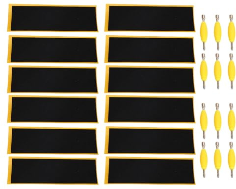 Autocollants antidérapants pour touche, 110x38mm, bande antidérapante, matériau en mousse PU, forte adhérence, contrôle précis pour doigt Skateboard