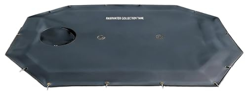 Récupérateur d'eau de pluie | Stockage d'eau de pluie souterrain, collecteur d'eau intégré | Pour jardin, jardin, pelouse, terrasse, allée, parterre de fleurs