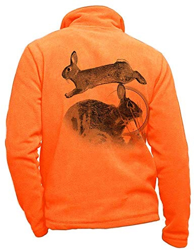 Pets-easy Polaire de chasse orange personnalisé lapin - affaire de chasse taille XL