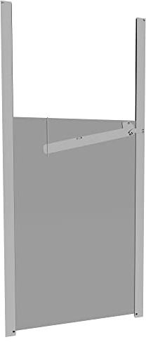 JOSTechnik Entenklappe Schieber 300x450mm mit Selbstverriegelung für automatischen Klappensteller