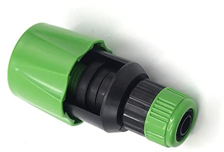 BE-TOOL Adaptador de grifo de agua, 1 adaptador de grifo de cocina, manguera de jardín (conector de cabeza redonda)