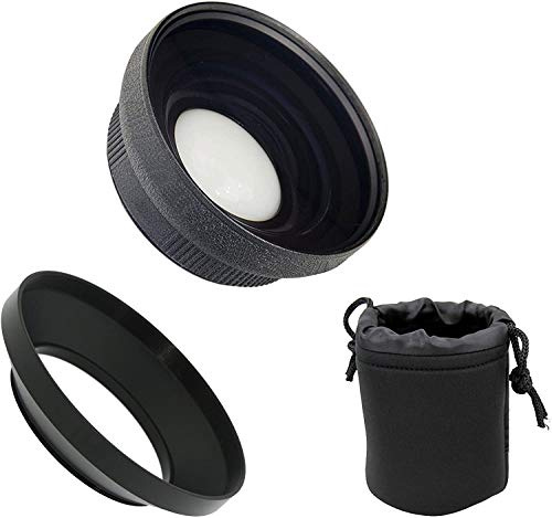 Hila Ultra-Weitwinkel-Vorsatzobjektiv (Low Profile) für Sony FDR-AX43 (High Grade)
