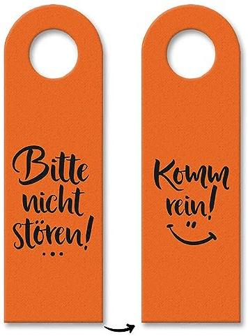 trendaffe - 10x Bitte Nicht stören oder Komm rein