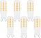 Akynite Bombilla G9 LED 4W Neutra 4000K, 400LM, 33 SMD LEDs, Equivalente a Halógena G9 40W, AC 230V, No Regulable, LED Casquillo Neutra para Luz Espejo de Baño, Luz de Mesa, pack de 6