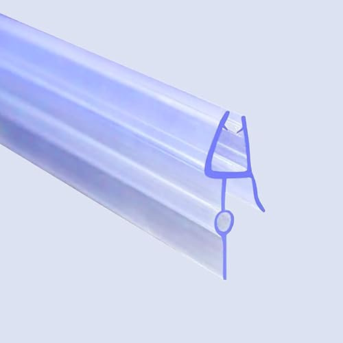 90CM JUNTA DE ESTANQUEIDAD GOMA PARA VIDRIO DE 8mm DE MAMPARA DE DUCHA