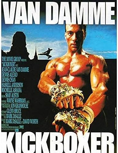 Poster Kickboxer Vintage-Filmplakat, Wandkunst, Bilder, Leinwand, Gemälde, Poster Und Drucke, Dekor, Kunst, Heimdekoration 50X70Cm Kein Rahmen