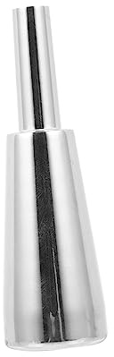 CIMAXIC Amerikanisches 5c Trompetenmundstück Versilbert 8,7cm Für Trompetenübungen Geeignet Für Anfänger Und Profis