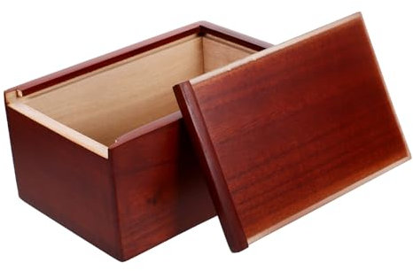 Happyyami Memorial Keepsake Holzurne Für Haustiere Handgefertigte Langlebige Urne Zur Aufbewahrung Von Oder Erinnerungsfotos Für Hunde Und Katzen Design Aus Massivem Holz