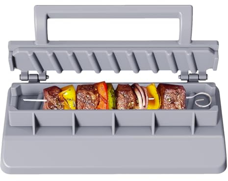 Kebab Maker, Kebab Maschine, Pressform Dicker Kunststoff Grill Küchenzubehör In Lebensmittelqualitä, Skewe Kebab Maker Grill Für Lange Spieße Manuelle Kebab Form