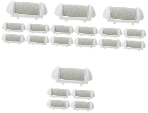 minkissy 20stücke Teiliges Für Elektrische Fußfeilen Austauschbare Roller Für Pediküre Langlebige Materialien Zur Hornhautentfernung Einfache Handhabung Und Reinigung Effektive