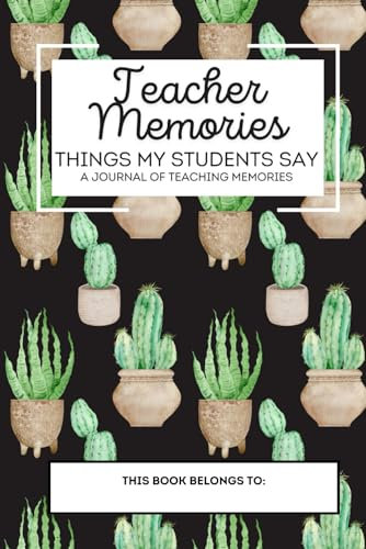 Teacher Memories Journal: 75 pages Lined Paper