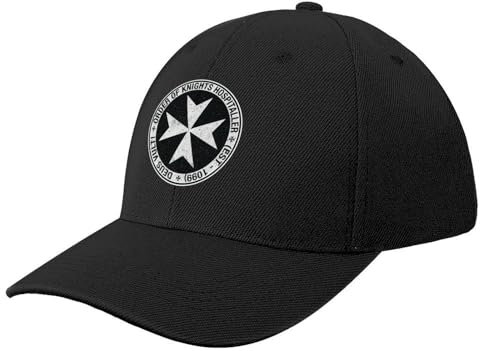 KOSOEII Basecap Orden der Johanniter-Ritter Baseball-Cap, neu im Sortiment, Thermo-Visier, Trucker-Mütze, Sonnenhüte für Damen und Herren