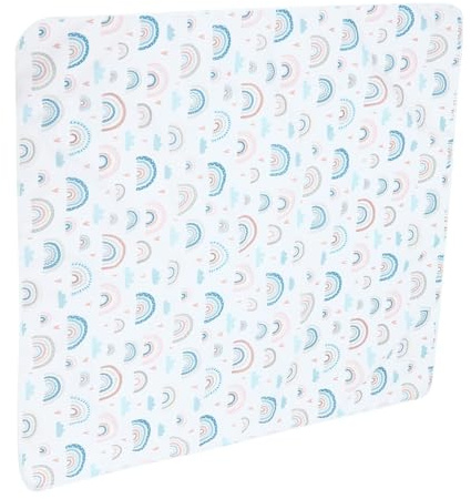 IMIKEYA Hochstuhlmatte Rutschfeste Unterlage für Babyhochstuhl Essensmatte Bodenmatte Spritzschutzmatte aus Silikon und Polyester Leicht zu Reinigen Verstauen