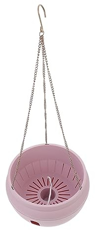 iplusmile 1 Panier À Fleurs Suspendu Pots D'Orchidées Jardinière D'Intérieur Grands Pots De Plantes Jardinières Suspendues D'Intérieur Étagère À Plantes Suspendues Pot De