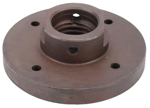 Spacnana 6in Woodworking Lathe Headstock Spindle Adapter 1in 8TPI Lathe Spindle Adapter for Small Bowl Turning Machines