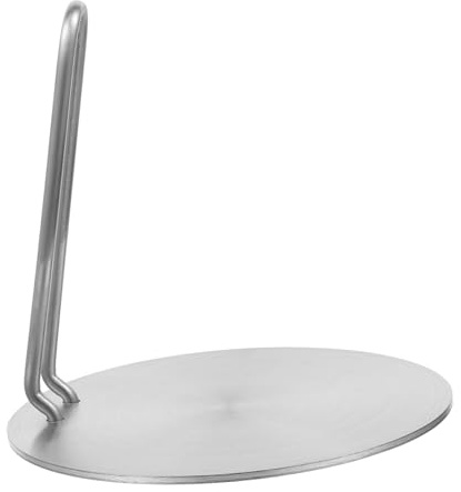 TOYANDONA Adaptateur Induction Plaque Diffuseur de Chaleur Métal avec Poignée Amovible pour Cuisinière Gaz et Table Mixte Gaz Induction Protection Anti-déformation et Anti-glisse