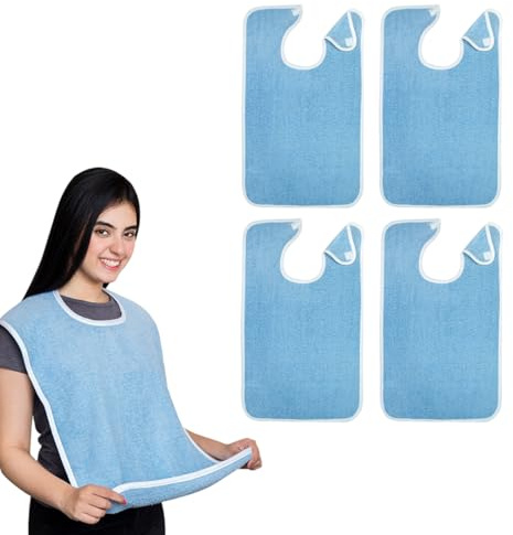 Avalon Towels Adult Bibs for Women Bib for Adults for Eating Adult Bibs for Men baberos para adultos mayores Clothing Protectors