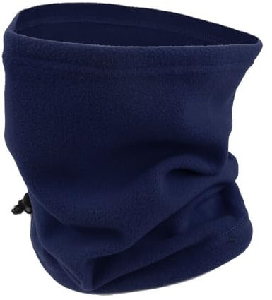 XXR Unisex Fleece Neck Warmer Thermal Snood Scarf Hat Ski Wear Snowboarding Camping & Hiking Cycling Golf All Sports Winter Sports winter Clothing winter Wears (Navy)
