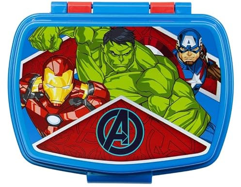 ILS I LOVE SHOPPING Boîte à goûter pour enfants (Superhéros Avengers Rolling Thunder Marvel)