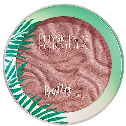 Physicians Formula Murumuru Butter Blush, Creamy Powder Blush Infused with Murumuru Butter for a Radiant Goddess Glow, Silky Soft Texture, Plum Rose Shade
