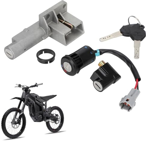 Accensione e Chiave Moto,Interruttore di Accensione Moto Blocchetto | Accensione Blocco Chiave per Talaria Sting X3 Talaria Sting MX3 MX4 MX5 Bici da Cross Elettrica
