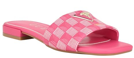 GUESS Domado, Sandalias Planas Mujer, Fucsia Rosa 660, 39.5 EU