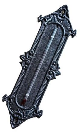 BESPORTBLE Raumthermometer Für Home Innenwerkzeug Temperaturmesser Thermometerwerkzeug Mit Hygrometer Funktion Schwarz Kompakt Für Wandmontage Oder Schreibtischplatzierung