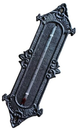 SEWOART Thermomètre Domestique Pour Serre Murale Jauge De Température Fer Forgé Outil Intérieur Précis