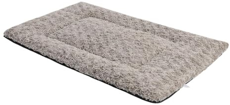 lyanny Hundebettmatte, Hundebox-Unterlage, weiche Zwingerunterlage, waschbare Hundebox-Matte, Haustier-Schlafmatratze für Katzen und Hunde, 50 x 70 cm