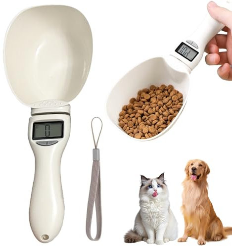LUPATDY Digitaler Löffelwaage,Digitaler Messlöffel mit LCD Display,Löffel mit Waage,Abnehmbaren Löffelwaage für Gewürze, Mehl, Zucker,Hundefutter, Milchpulver, Gewürze und Lebensmittel