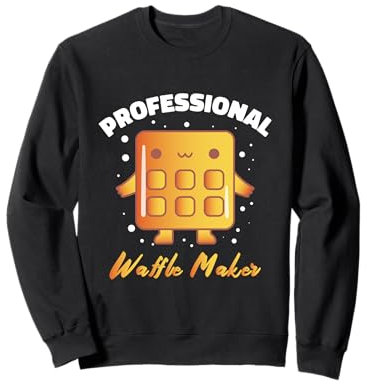 Waffles Novelty Accessories Professional Waffle Maker Sweatshirt