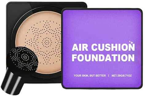 Serentias Crema BB Coreana, Base Crema Aire Cabeza Del Hongo BB, Corrector Aire Hidratante Maquillaje Coreano