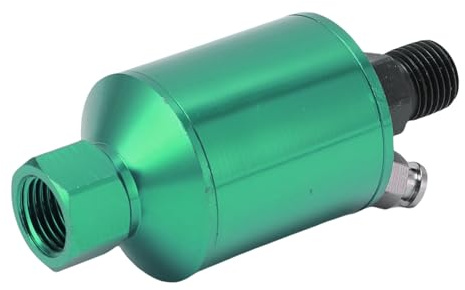 Telituny Regolatore filtro dell'aria, filtro pneumatico NPT da 1/4, separatore di olio e acqua, filtro per pistola a spruzzo per verniciatura automobilistica, lavorazione del legno, utensili