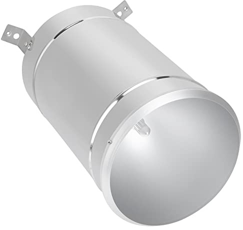 Xiuganpo Seau Inclinable en Acier Inoxydable, Pluviomètre Robuste pour Station D'observation sur Le Terrain de L'observatoire Météorologique Agricole et Forestier