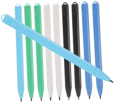 Generico Penna Stilo per Tavoletta Grafica LCD 10 Pezzi Penna per Pittura e Scrittura su Touchscreen Colori Assortiti Design Leggero e Resistente Accessorio per Tablet da Disegno