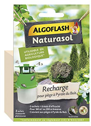 BARRIERE A INSECTES Algoflash Naturasol Bioppibuir - Recarga para Trampa piral de boj (no aplicable)