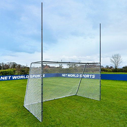 FORZA Steel42 Kombination Tore – Fußball und Rugby Kombination Torpfosten (2,4 m x 1,5 m)