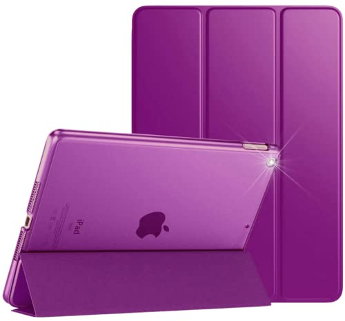 Case for iPad Mini 4th(2015) / Mini 5th(2019) Generation, Smart Magnetic Cover - Auto Wake/Sleep - Mini 4/5 Model No. A1538 / A1550 / A2124 / A2125 / A2126 / A2133 (Purple)