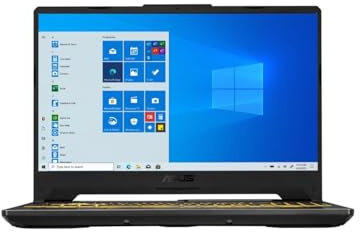 ASUS TUF Gaming F15 15.6 Inch 144Hz FHD IPS Type Display, Intel Core i5-10300H Processor, GeForce GTX 1650, 8GB DDR4 RAM, 512GB PCIe SSD, Wi-Fi 6, Windows 11 Home, FX506LH. - AS51