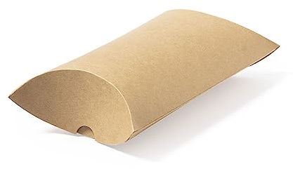 DISOK Set mit 50 bis 400 Schachteln für Geschenkverpackungen aus Kraftpapier, 22,5 x 5,7 x 14 cm, Schachteln und Umschläge, zum Dekorieren und Präsentieren von Hochzeits-, Tauf- und