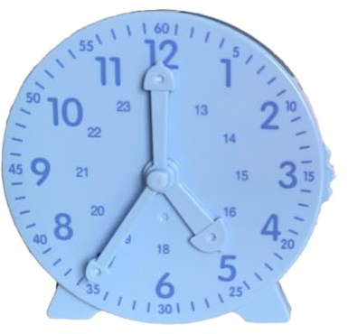 Learning Clock, Big Time Learning Clock | Sturdy Student Clock, Attractive Practice Demonstration Clock for Birthday, New Year, Christmas, Easter, App Tool