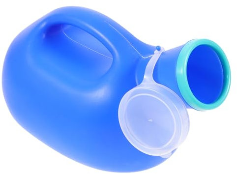 Ipetboom Männliches Urinal Aus Robustem Kunststoff Wiederverwendbar Große Kapazität Tragbar Für Krankenhaus Auto Outdoor Und Reisen Auslaufsicher Mit Deckel Kompakt Und Langlebig Für Alltag