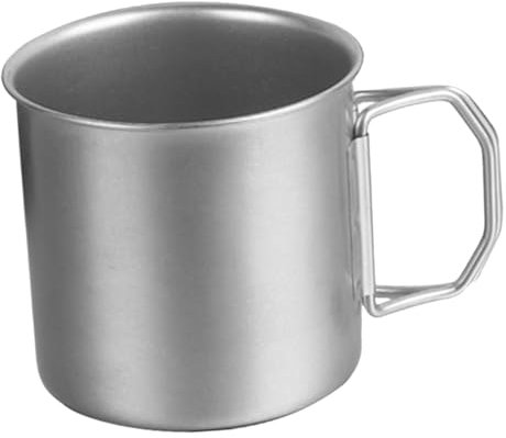 Sosoport Taza De Camping De Acero Inoxidable Multifuncional Taza Practica Para Camping Al Aire Para Picnic y Excursiones